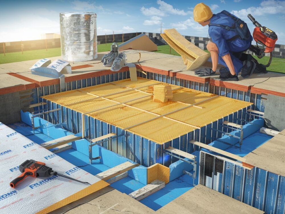 Zastosowanie folii i papy w izolacji fundamentów